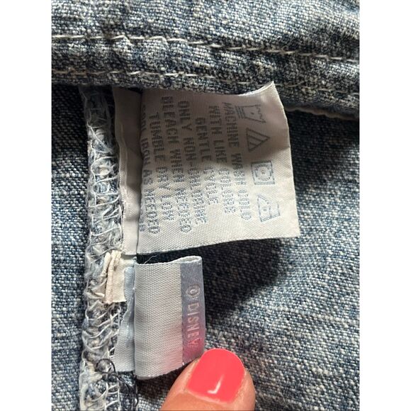 Vintage Embroidered Winnie The Pooh Tigger Overalls 18M Denim Football 68 - Picture 8 of 11